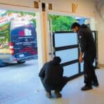 WGD Service Team installing Garage Door